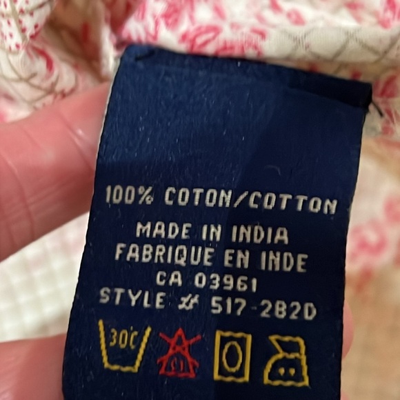 Vintage Hollywood Western Floral Button Down Blouse with Pearl Snaps size Medium - Picture 9 of 11